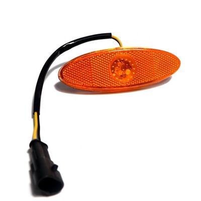 HIGER 2010- LED Amber Rear Marker Lights 24V Side Markers for Trucks