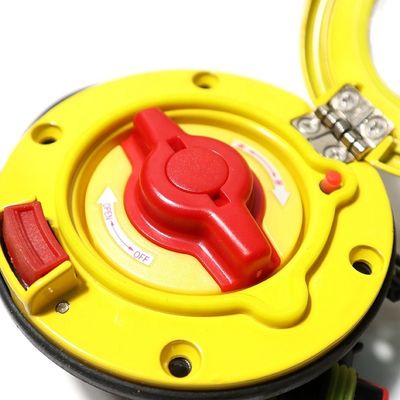 Higer KLQ6542 Bus Round Passenger Door Emergency Valve 6100-02318 for 2006- Year Outside