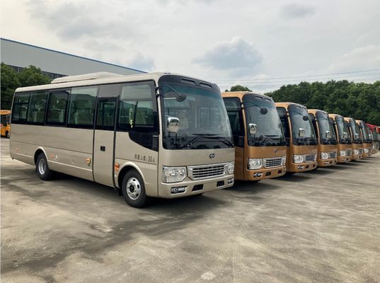 Off-Road Adventure Made Easy with 140 HP Diesel Engine 30 Seat Limousine Bus Tour Bus