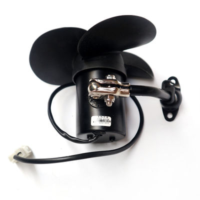 2010- Plastics Bus Accessories Single Speed Long Pole Black Driver Fan for KING LONG Bus