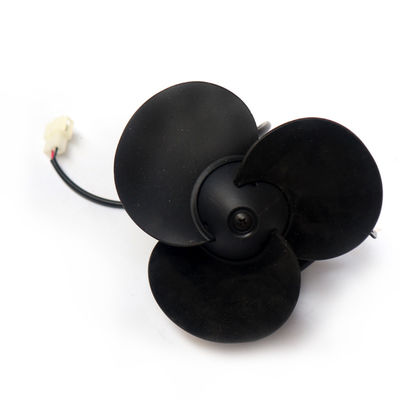 2010- Plastics Bus Accessories Single Speed Long Pole Black Driver Fan for KING LONG Bus