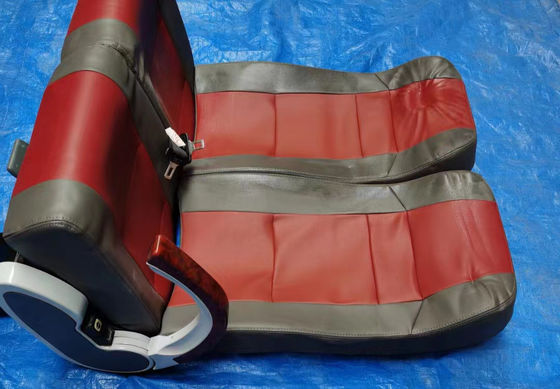 Bus Parts 7204-00440 Double Seat/Group Red Passenger Seat for Zhongtong Bus Year 2005-