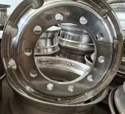 Replace/Repair Bus Parts 9.0 * 22.5 Aluminum Alloy Wheel Rim for Zhongtong Bus 98mm PCD