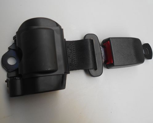 HAISE CLASSIC Ultra-Thin Two-Point Small Retractable Black Safety Belt for Golden Dragon Bus Parts