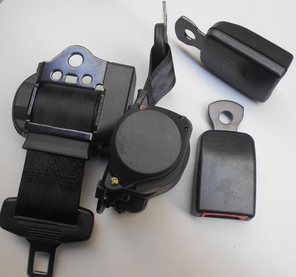 HAISE CLASSIC Ultra-Thin Two-Point Small Retractable Black Safety Belt for Golden Dragon Bus Parts