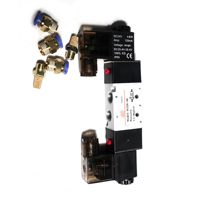 OEM SIZE Bus Cylinder Solenoid Valve 3749-00007 for Higer Bus Passenger Door Year 2005-