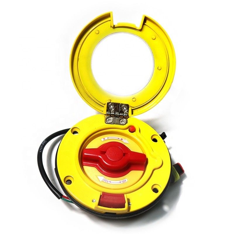 Higer KLQ6542 Bus Round Passenger Door Emergency Valve 6100-02318 for 2006- Year Outside