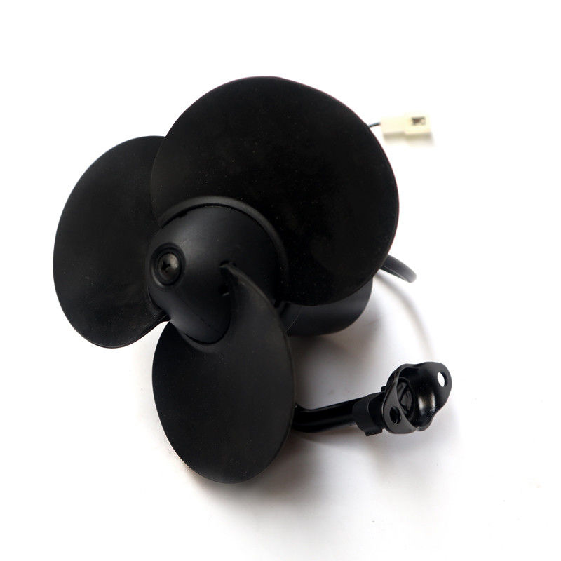 2010- Plastics Bus Accessories Single Speed Long Pole Black Driver Fan for KING LONG Bus